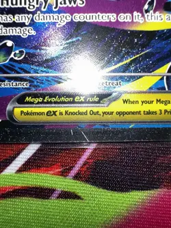 Mega Sharpedo ex 127/094 SIR (NM) - ME02: Phantasmal Flames - Pokemon TCG - Image 3