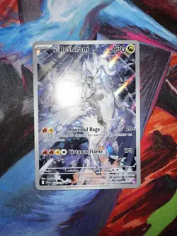 N's Reshiram 167/159 Illustration Rare SV: Journey Together Pokemon TCG NM - Image 1