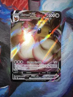 EEVEE VMAX SWSH087 SWORD & SHIELD POKEMON (ULTRA RARE PROMO, NM) - Image 1