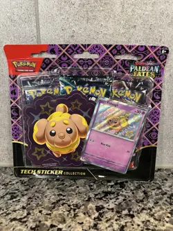 Pokemon Paldean Fates Tech Sticker Collection Maschiff Greavard Fidough Sealed - Image 2
