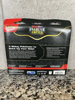 Pokemon Paldean Fates Tech Sticker Collection Maschiff Greavard Fidough Sealed - Image 5
