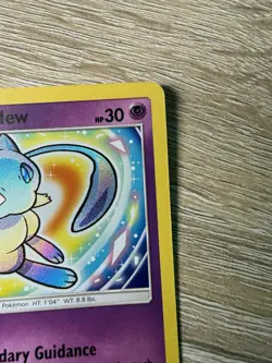 Shining Mew Holographic Holo 2017 Sun & Moon #40/73 - OFF CENTERED - Image 4