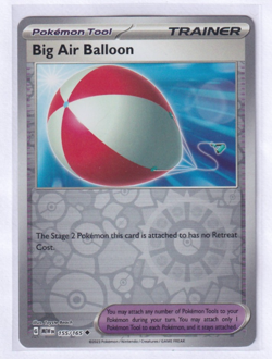 Big Air Balloon 155/165 - Pokemon Scarlet & Violet 151 - Reverse Holo - Image 1