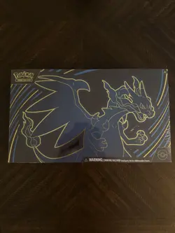 Pokemon Mega Charizard X EX Ultra Premium Collection Box Promo Booster Sleeves - Image 1