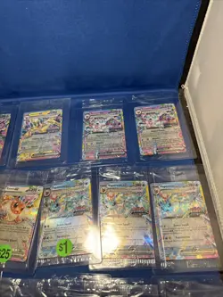 POKEMON Prismatic Evolutions Lot Of 15 Stamped Surprise Box Promos Eevee - Image 3