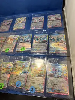 POKEMON Prismatic Evolutions Lot Of 15 Stamped Surprise Box Promos Eevee - Image 5