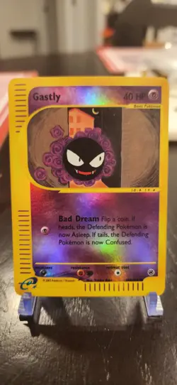 Gastly 109/165 Expedition Base Set Reverse Holo Rare Pokemon TCG Nintendo LP - Image 1