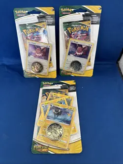Pokemon TCG Evolving Skies Checklane Blister Pack with Eevee Promo SEALED Lot - Image 1