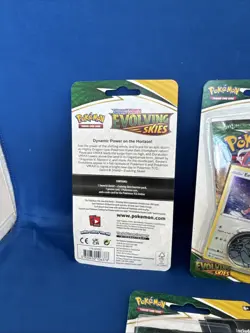 Pokemon TCG Evolving Skies Checklane Blister Pack with Eevee Promo SEALED Lot - Image 5