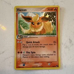 Pokemon Flareon POP Series 3 002/017 Holo Rare - Image 1