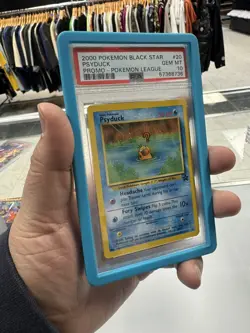 2000 Pokemon Black Star Promo Pokemon League Psyduck #20 PSA 10 GEM MINT - Image 1
