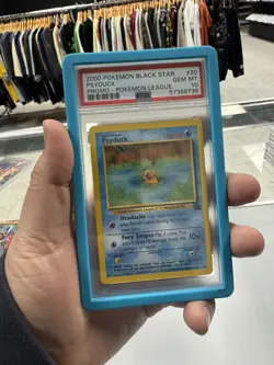 2000 Pokemon Black Star Promo Pokemon League Psyduck #20 PSA 10 GEM MINT - Image 2