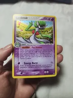 2007 POKEMON GARDEVOIR 9/108 POWER KEEPERS HOLOFOIL RARE - NM SWIRL - Image 1