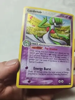 2007 POKEMON GARDEVOIR 9/108 POWER KEEPERS HOLOFOIL RARE - NM SWIRL - Image 3