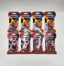 Pokemon Destined Rivals Sleeved Booster Packs Lot of 8 Sealed NEW - Image 1