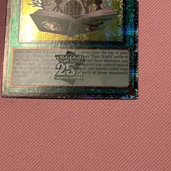 Yugioh Toon Kingdom Quarter Century Rare MP24 Near Mint Condition - Image 2