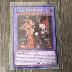 Yu-Gi-Oh! Darklord Eveningstar BPRO-EN036 Burst Protocol Fusion Effect 1st Ed - Image 1