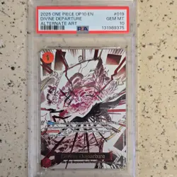 Namco Divine Departure Alternate Art Rare Foil OP10-019 Royal Blood PSA 10 2025 - Image 1