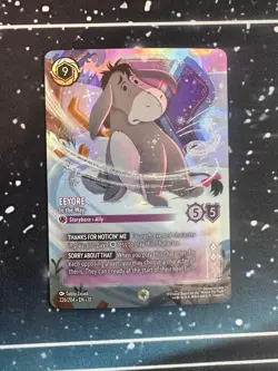 Disney Lorcana - Winterspell: Eeyore - In the Way (Enchanted) 226/204 - Image 1