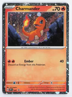 Charmander - (Cosmos Holo) 047 SV: Scarlet & Violet Promo Cards Promo Holo NM - Image 1