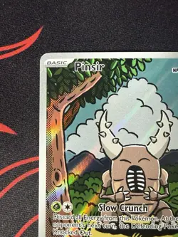 Pinsir 168/167 (NM) Illustration Rare Holo Twilight Masquerade 2024 Pokemon Card - Image 4
