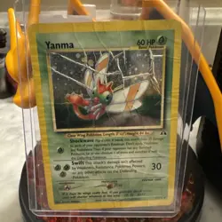 Pokemon Yanma Neo Discovery Holo Rare English Pokemon TCG Card #17/75 2001 - Image 1