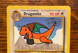Dragonite Black Star Promo Pokemon TCG #5 WB Movie Card #5 Collectible 2000 WOTC - Image 2