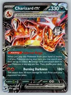 Charizard ex Promo SV: Scarlet & Violet Promo Cards 196 NM - Image 1
