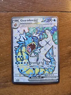 Gyarados ex 225/198 Scarlet & Violet (SV1) Full Art Ultra Rare Pokemon Card - Image 1