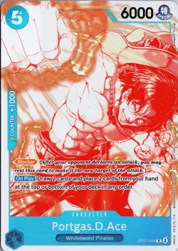 Portgas.D.Ace - (3rd Anniversary Treasure Campaign Pack) R One Piece Promo Card - Image 1