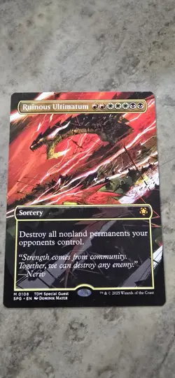 Ruinous Ultimatum (Borderless) Special Guests Regular - Image 1