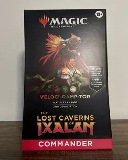Magic:The Gathering The Lost Caverns of Ixalan Commander Deck Veloci-Ramp-Tor - Image 1