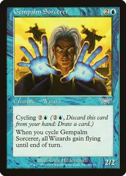 Gempalm Sorcerer 1x FOIL MtG FOIL Legions SP/NM - Image 1