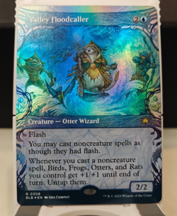 Valley Floodcaller - Showcase Foil - Bloomburrow - BLB - #308 - NM - Image 1