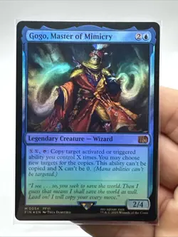 Gogo, Master of Mimicry #54 (Foil) (NM) Final Fantasy FIN Magic MTG - Image 2