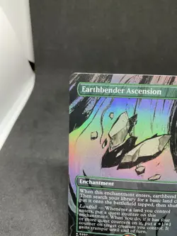 Earthbender Ascension (Borderless) Avatar: The Last Airbender Foil MTG 0307 - Image 3