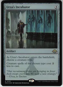 MTG Urza's Incubator Foil NM Modern Horizons 3 Magic 297 - Image 1