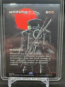 BRAND NEW Magic The Gathering: All Will Be One Borderless TMNT Foil - Image 1