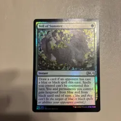 *FOIL* - Veil of Summer - Core Set 2020 - MTG Magic The Gathering - NM - Image 1