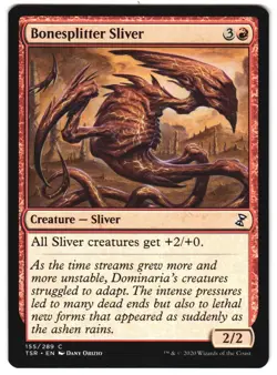 Bonesplitter Sliver 155 Time Spiral: Remastered NM MTG - Image 1