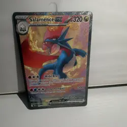 Pokemon Salamence EX JTGN 187/159 Holo Card English EX Rule Standard - Image 1