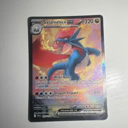 Pokemon Salamence EX JTGN 187/159 Holo Card English EX Rule Standard - Image 3