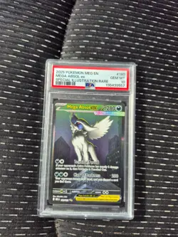 PSA 10 MEGA ABSOL EX 180/132 SPECIAL ILLUSTRATION RARE MEGA EVOLUTION POKEMON - Image 1