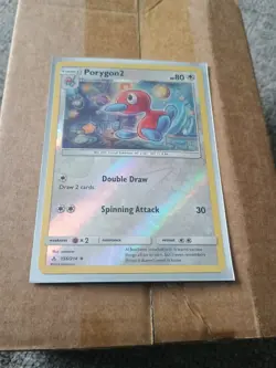 Pokemon Porygon2 Uncommon SM - Unbroken Bonds 156/214 Reverse Holo Card *B* - Image 1