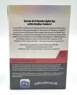 Pokemon TCG Scarlet & Violet Prismatic Evolutions Booster Bundle - NEW/SEALED - Image 2