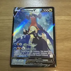 Garchomp V TG23/TG30 Astral Radiance Trainer Gallery Full Art Holo Pokemon TCG - Image 1