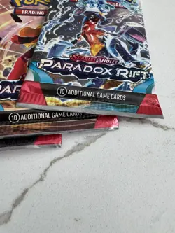 Pokemon TCG Scarlet & Violet Paradox Rift 20x Booster Packs Sealed Lot - Image 3