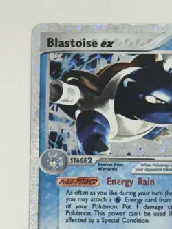 Pokemon TCG Blastoise ex 104/112 Fire Red & Leaf Green Holo Silver Border - Image 2