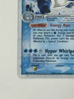 Pokemon TCG Blastoise ex 104/112 Fire Red & Leaf Green Holo Silver Border - Image 5