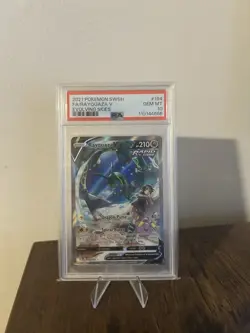 Pokemon 2021 Rayquaza V 194/203 Alt Art Evolving Skies GEM MINT PSA 10 - Image 1